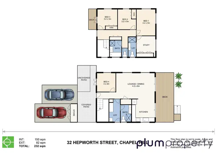 Floorplan of Homely house listing, 32 Hepworth Street, Chapel Hill QLD 4069