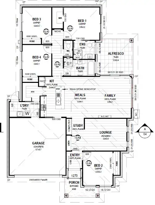 Floorplan of Homely house listing, 43 Sundown Circuit, Pimpama QLD 4209