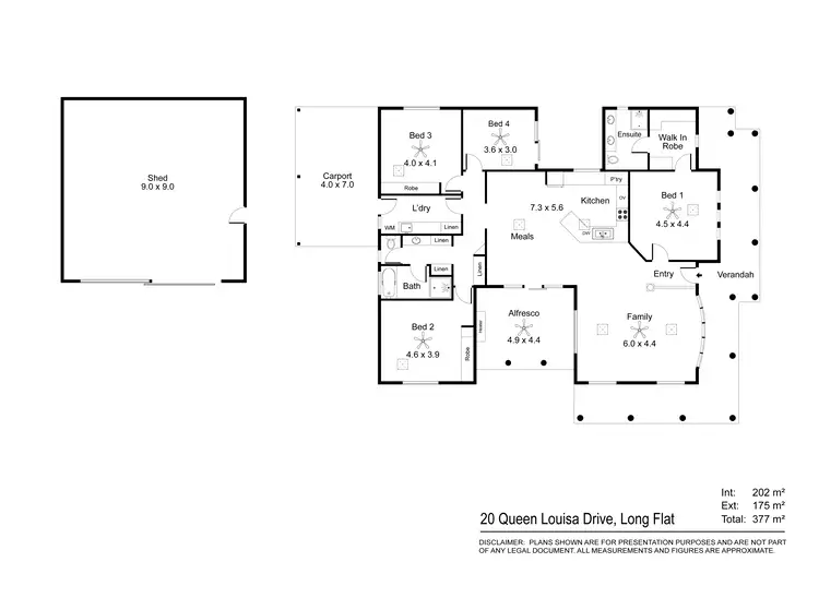Floorplan of Homely house listing, 20 Queen Louisa Drive, Long Flat SA 5253