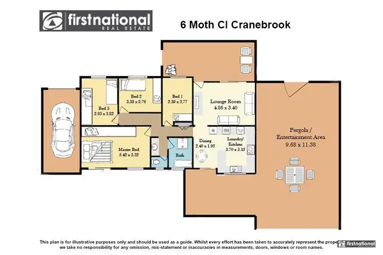 Floorplan of Homely house listing, 6 Moth Close, Cranebrook NSW 2749