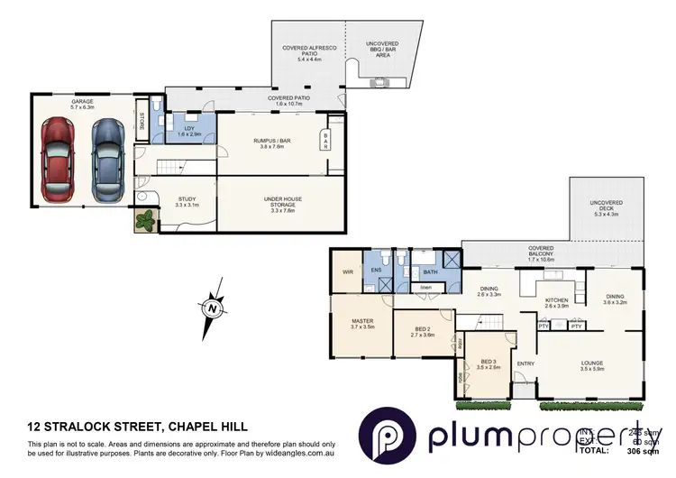 Floorplan of Homely house listing, 12 Stralock Street, Chapel Hill QLD 4069