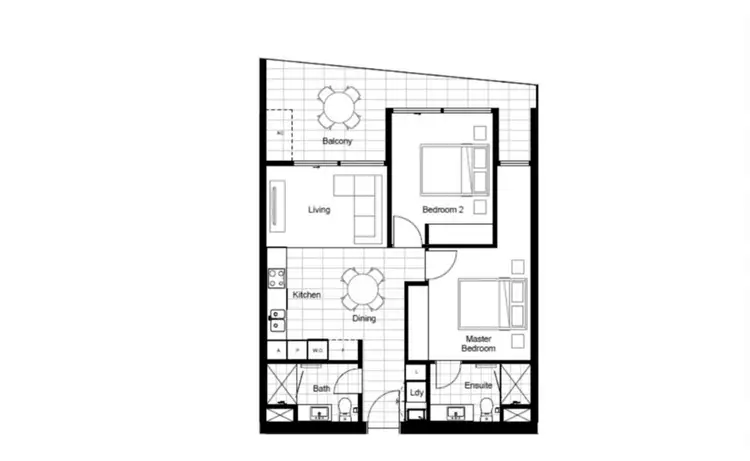 Floorplan of Homely apartment listing, 31002/300 Old Cleveland Road, Coorparoo QLD 4151