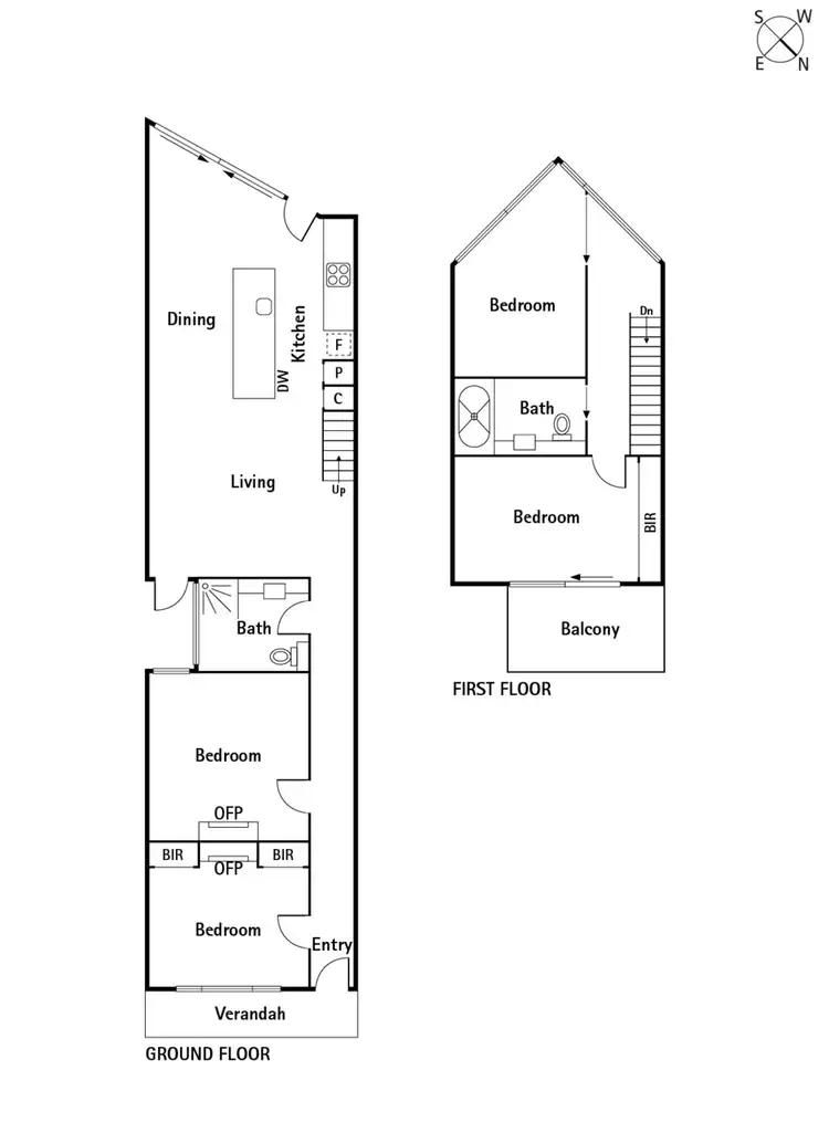 Floorplan of Homely house listing, 10 Danks Street, Albert Park VIC 3206