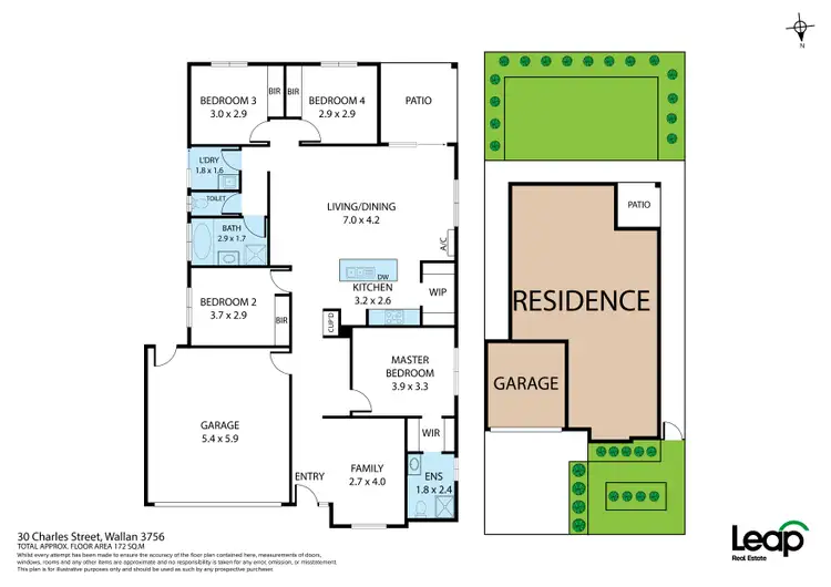 Floorplan of Homely house listing, 30 Charles Street, Wallan VIC 3756