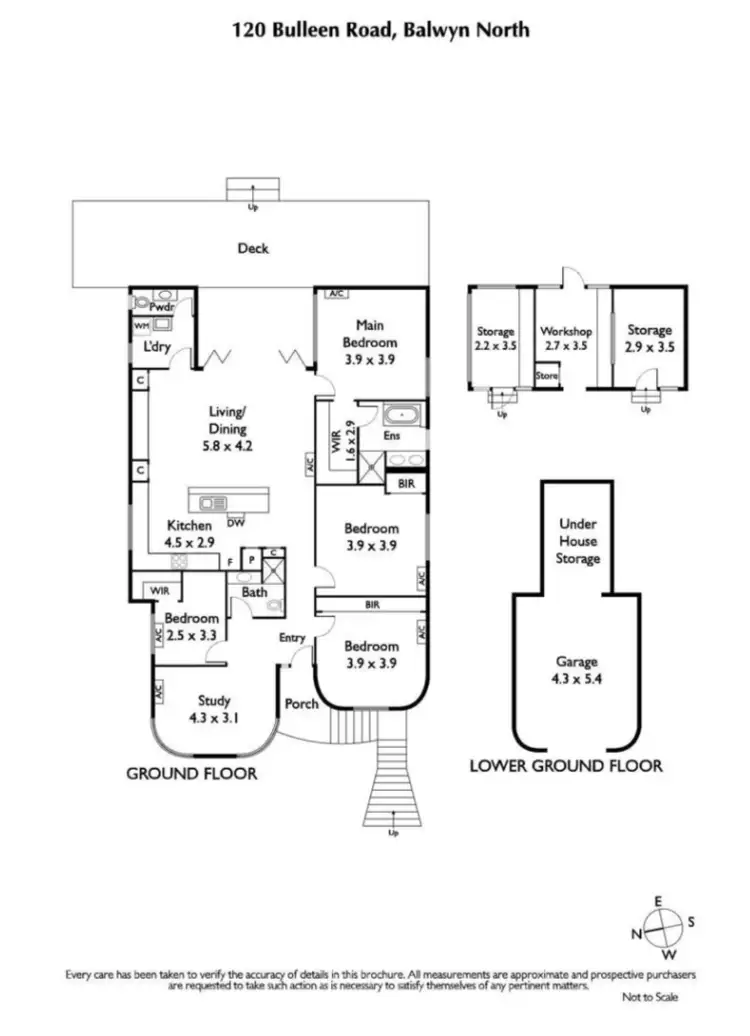 Floorplan of Homely house listing, 120 Bulleen Road, Balwyn North VIC 3104