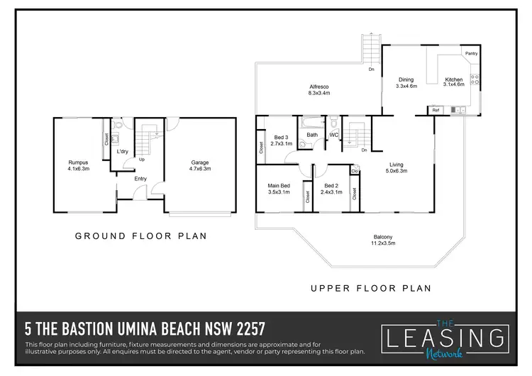 Floorplan of Homely house listing, 5 The Bastion, Umina Beach NSW 2257