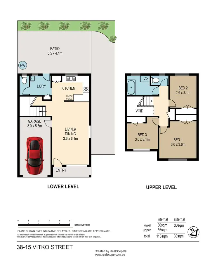 Floorplan of Homely townhouse listing, 38/15 Vitko Street, Woodridge QLD 4114