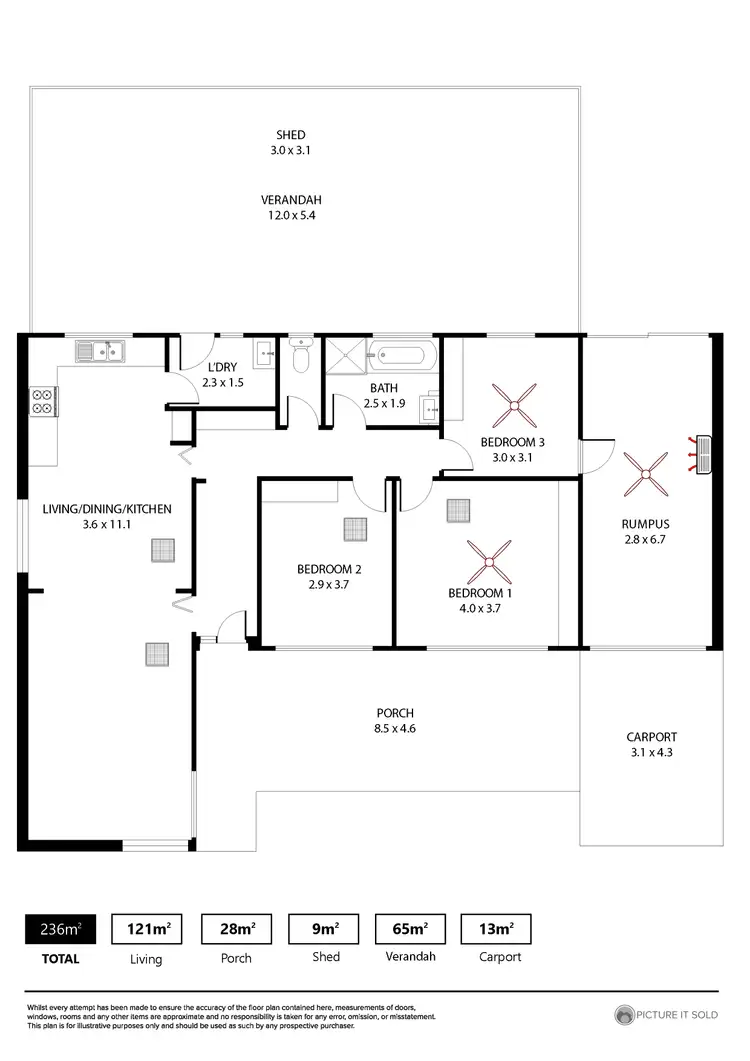 Floorplan of Homely house listing, 23 Lindsay Avenue, Valley View SA 5093