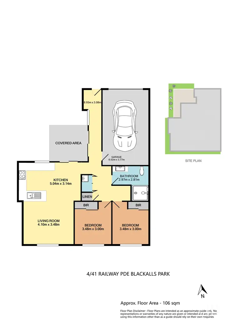Floorplan of Homely villa listing, 4/41 Railway St, Blackalls Park NSW 2283