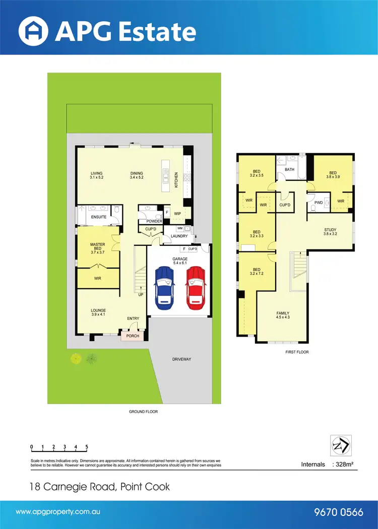 Floorplan of Homely house listing, 18 Carnegie Road, Point Cook VIC 3030