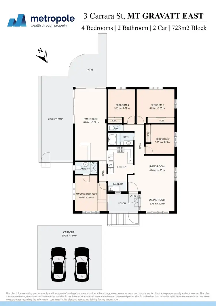 Floorplan of Homely house listing, 3 Carrara Street, Mount Gravatt East QLD 4122