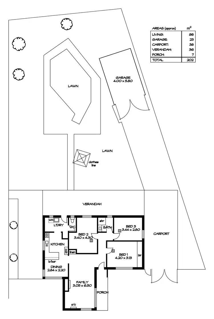 Floorplan of Homely house listing, 252 Midway Road, Elizabeth Downs SA 5113