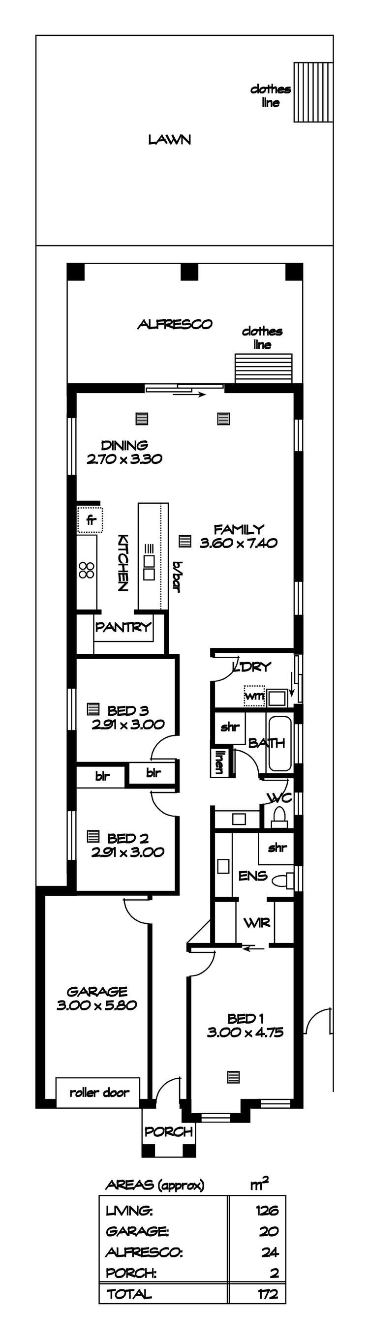 Floorplan of Homely house listing, 86A Peerless Road, Munno Para West SA 5115
