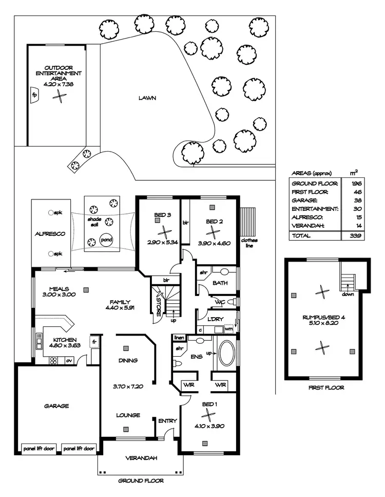 Floorplan of Homely house listing, 6 Firth Avenue, Northfield SA 5085