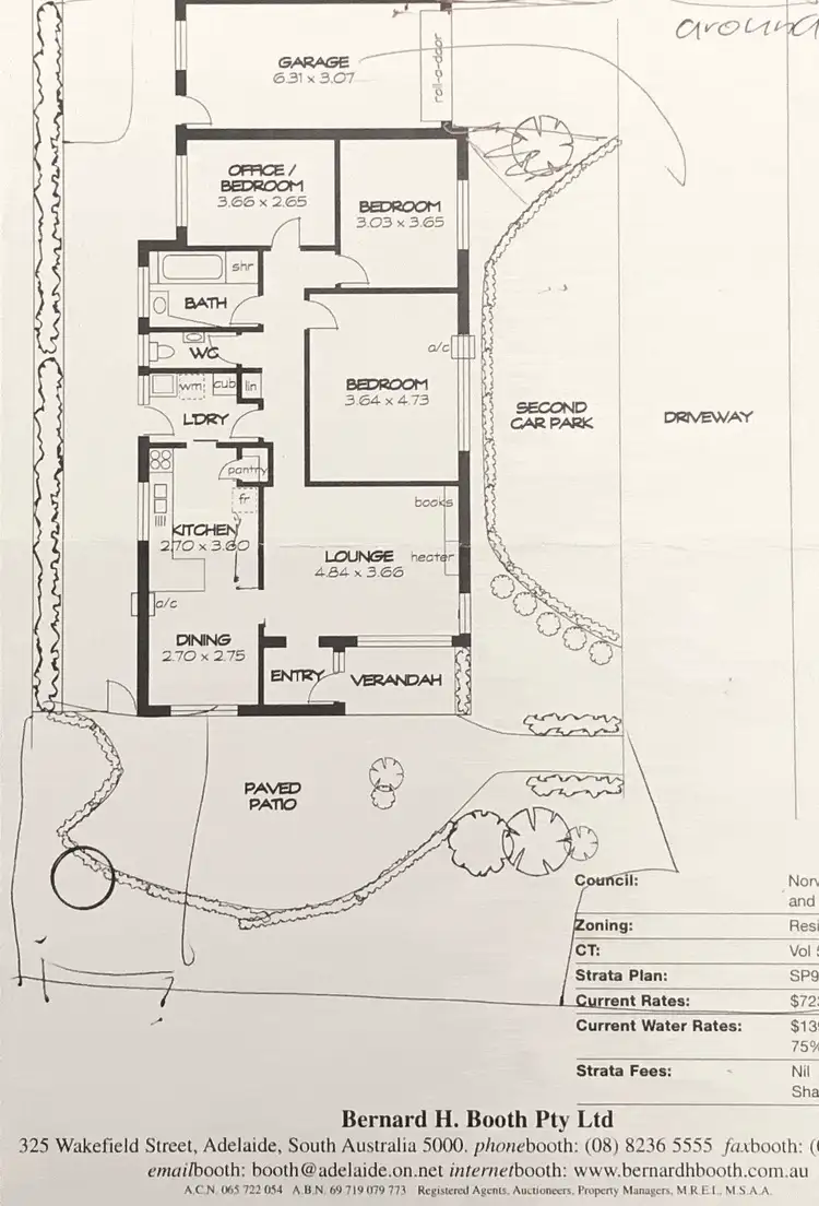 Floorplan of Homely unit listing, 1/18 Talbot Grove, Heathpool SA 5068