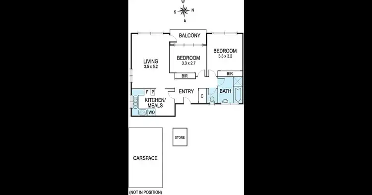 Floorplan of Homely apartment listing, 10/8-10 Kelvin Grove, Prahran VIC 3181
