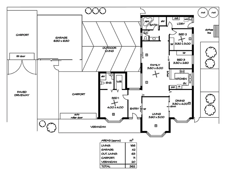 Floorplan of Homely house listing, 41 Tea Tree Drive, Craigmore SA 5114