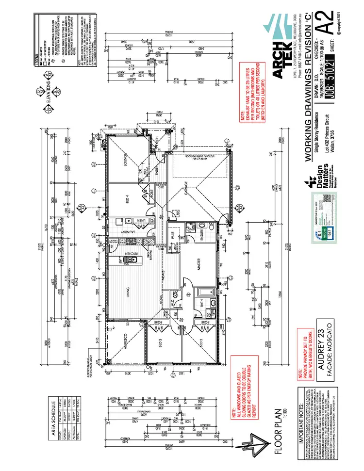 Floorplan of Homely house listing, 6 Princes Circuit, Wallan VIC 3756