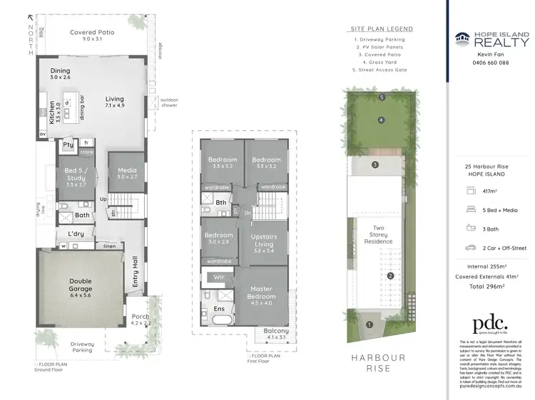 Floorplan of Homely house listing, 25 Harbour Rise, Hope Island QLD 4212