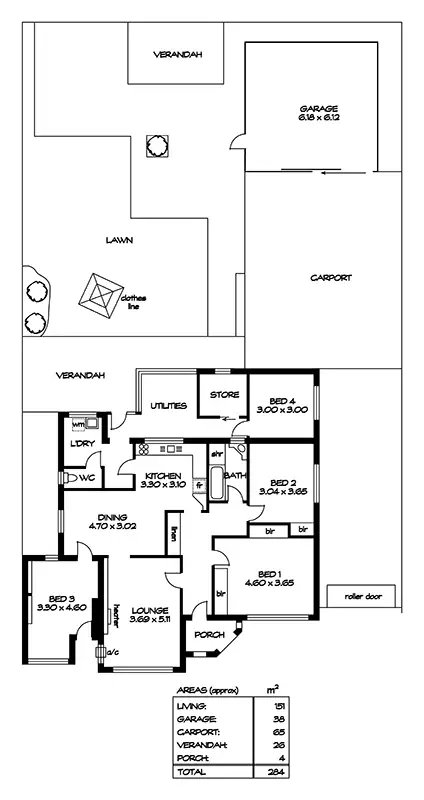 Floorplan of Homely house listing, 41 Hampstead Road, Manningham SA 5086
