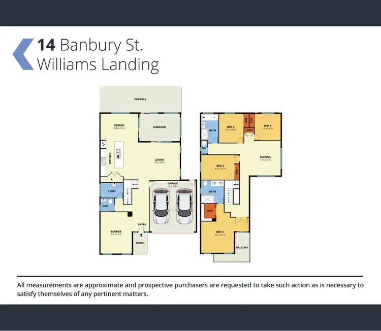 Floorplan of Homely house listing, 14 Banbury Street, Williams Landing VIC 3027