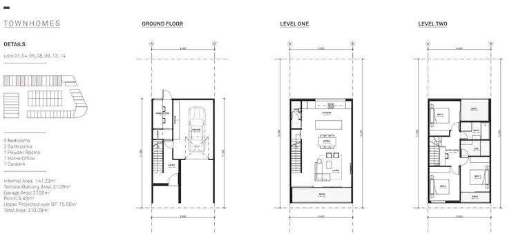 Floorplan of Homely townhouse listing, 18 Foxoman Way, Pakenham VIC 3810