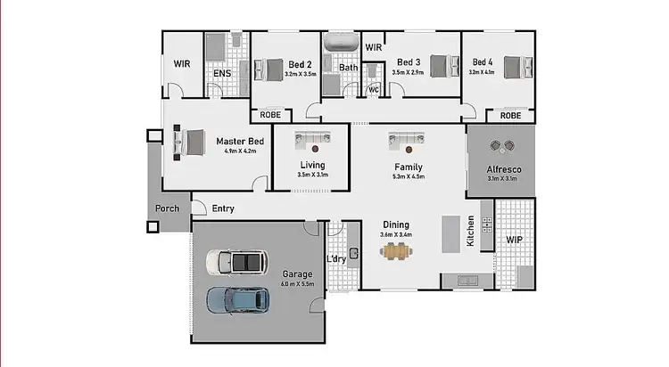 Floorplan of Homely house listing, 26 Yolanda Street, Bonshaw VIC 3352