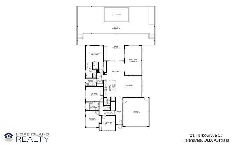 Floorplan of Homely house listing, 21 Harbourvue Court, Helensvale QLD 4212