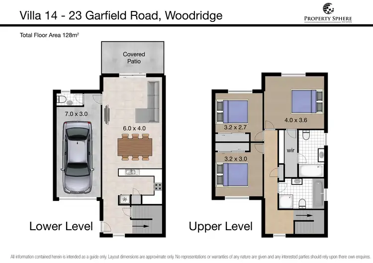 Floorplan of Homely townhouse listing, 14/23 Garfield Rd, Woodridge QLD 4114