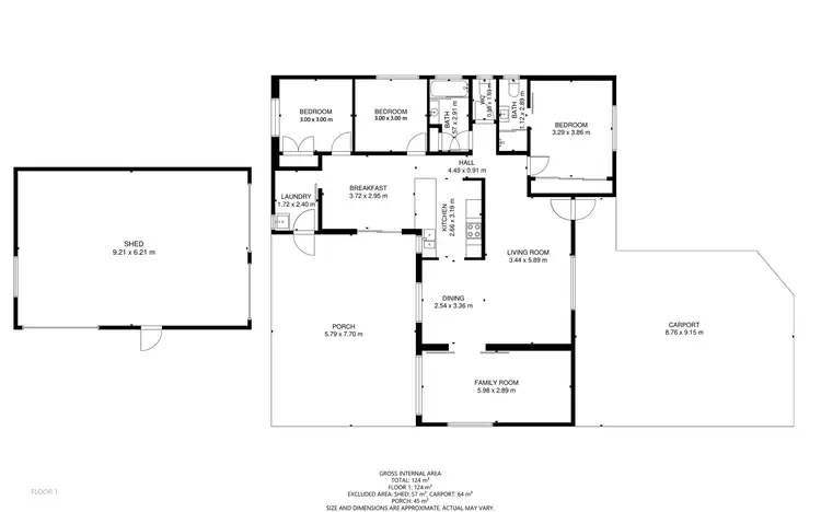 Floorplan of Homely house listing, 20 Howitson Drive, Balgal Beach QLD 4816
