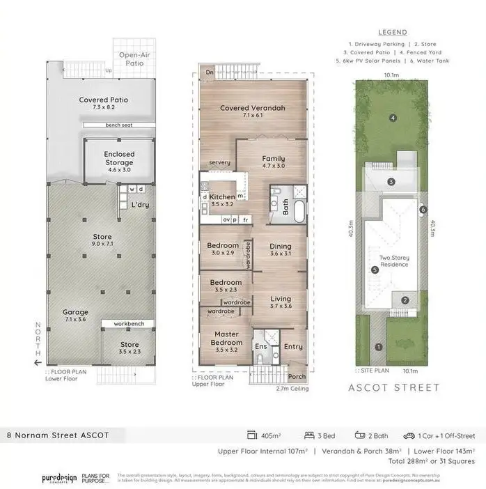 Floorplan of Homely house listing, 8 Norman Street, Ascot QLD 4007