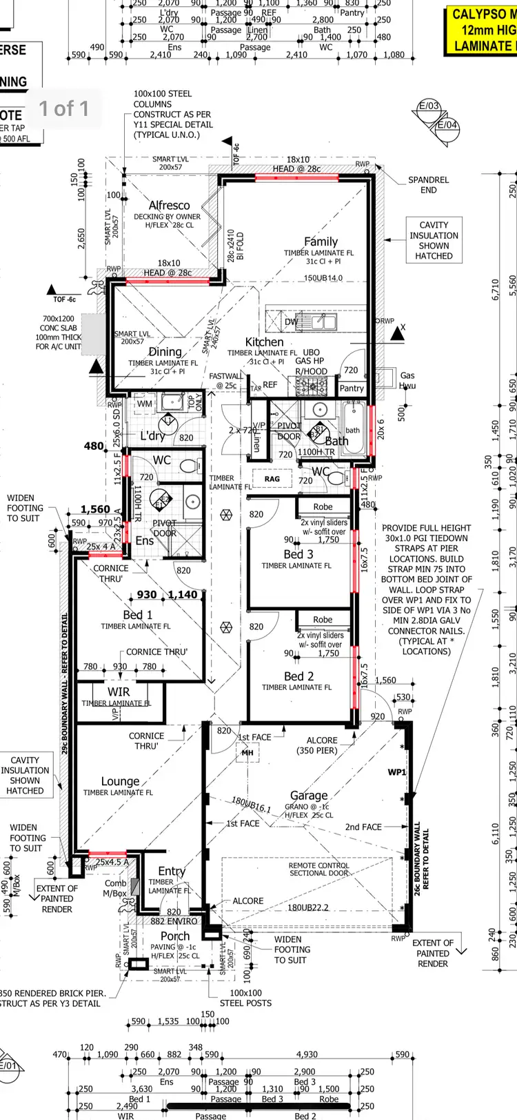 Floorplan of Homely house listing, 13 Sandwell Way, Brabham WA 6055