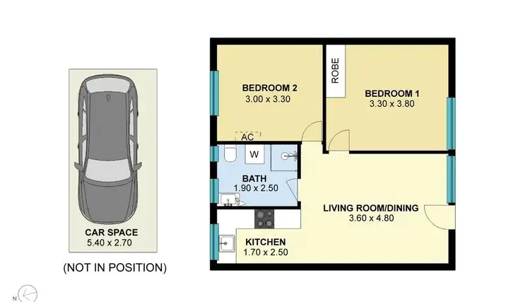 Floorplan of Homely apartment listing, 14/47-49 Robinson Road, Hawthorn VIC 3122