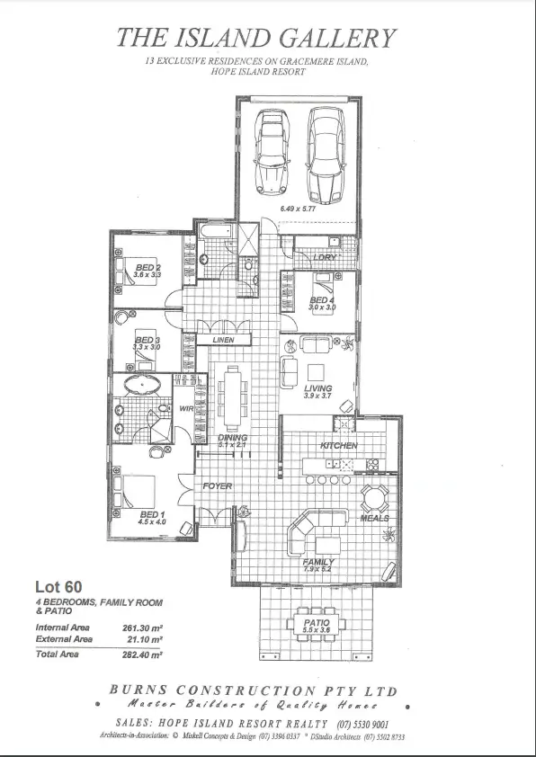 Floorplan of Homely house listing, 2360 Belmont Court East, Hope Island QLD 4212