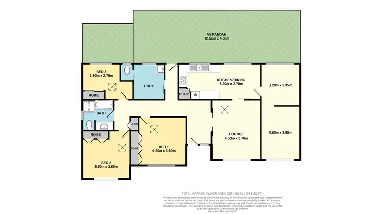Floorplan of Homely house listing, 18 Virgo Avenue, Warradale SA 5046