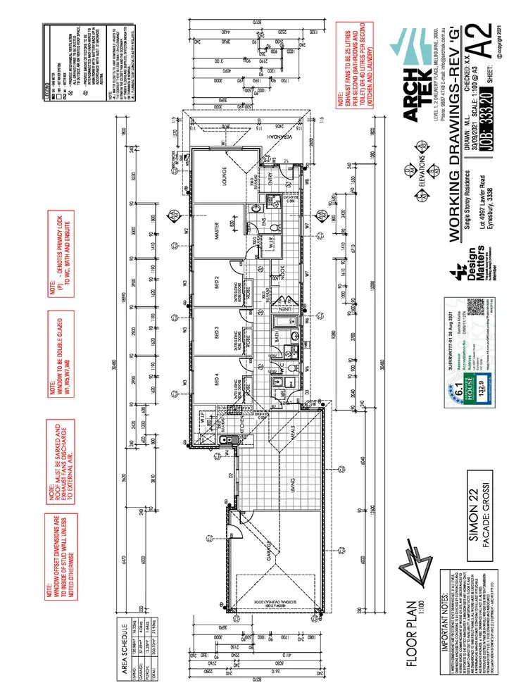 Floorplan of Homely house listing, 42 Lawler Road, Eynesbury VIC 3338