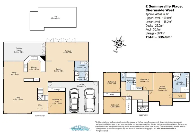 Floorplan of Homely house listing, 2 Sommerville Place, Chermside West QLD 4032