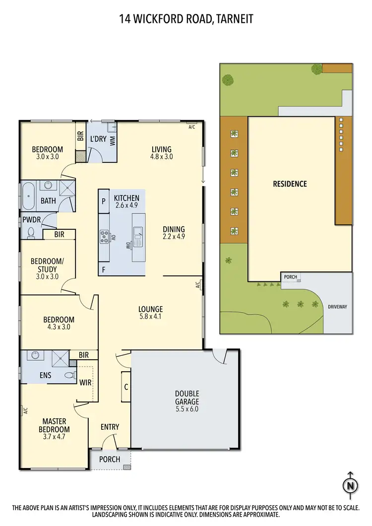 Floorplan of Homely house listing, 14 Wickford Road, Tarneit VIC 3029