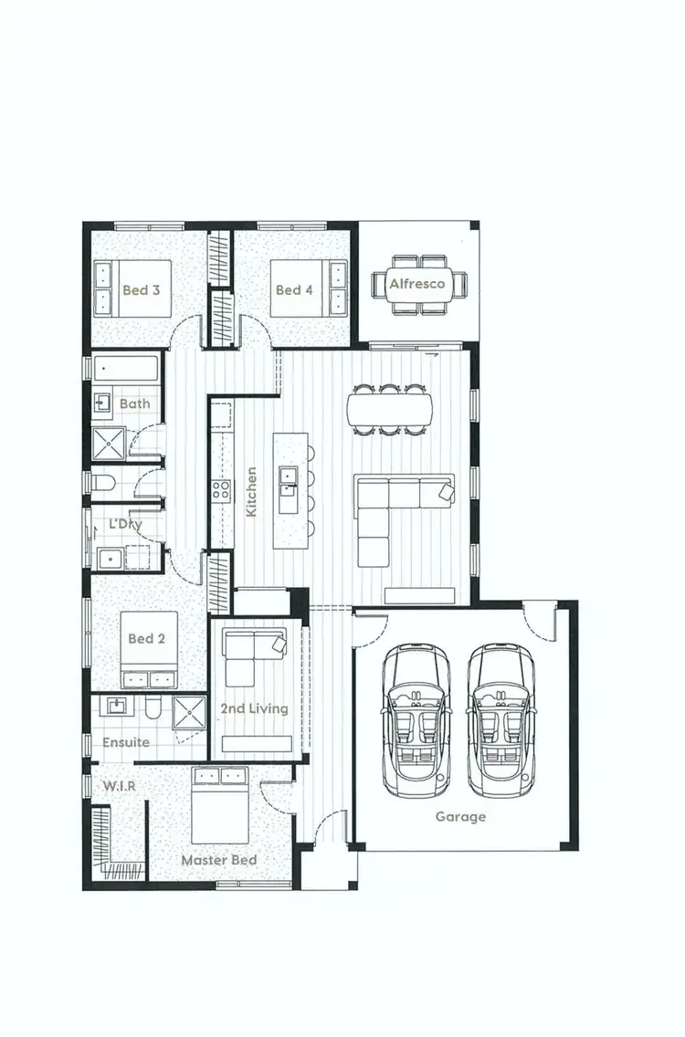 Floorplan of Homely house listing, 19 Mervyn Way, Mambourin VIC 3024