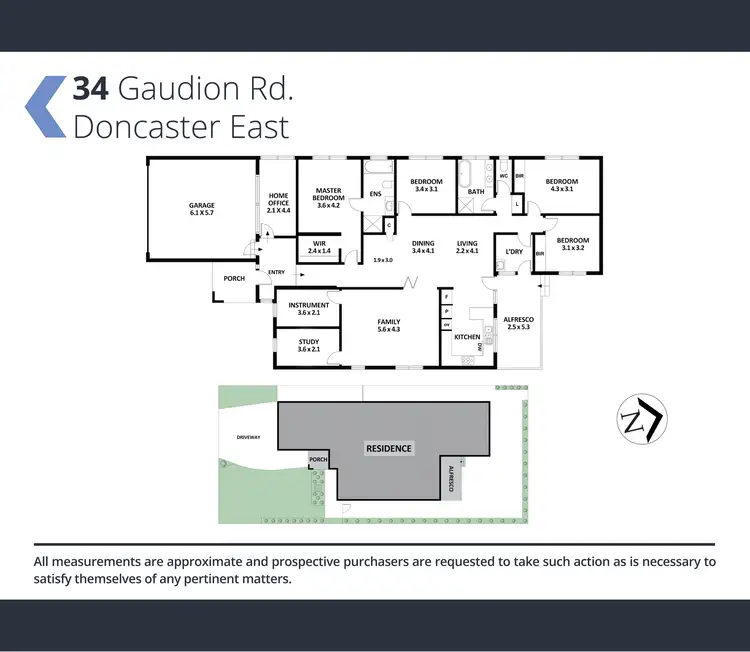 Floorplan of Homely house listing, 34 Gaudion Road, Doncaster East VIC 3109