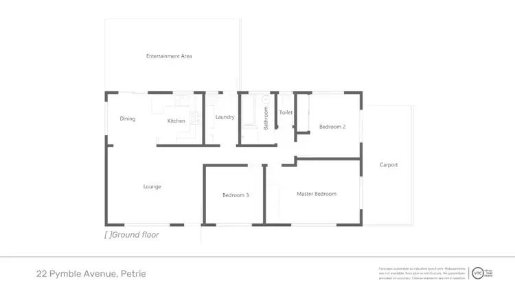 Floorplan of Homely house listing, 22 Pymble Avenue, Petrie QLD 4502