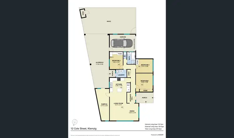 Floorplan of Homely house listing, 12 Cole Street, Klemzig SA 5087