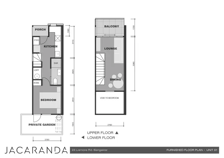 Floorplan of Homely townhouse listing, 3/23 Lismore Road, Bangalow NSW 2479