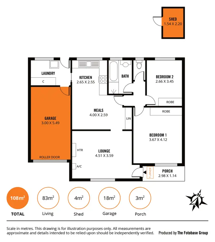 Floorplan of Homely unit listing, 5/10 Dunkley Ave, Firle SA 5070