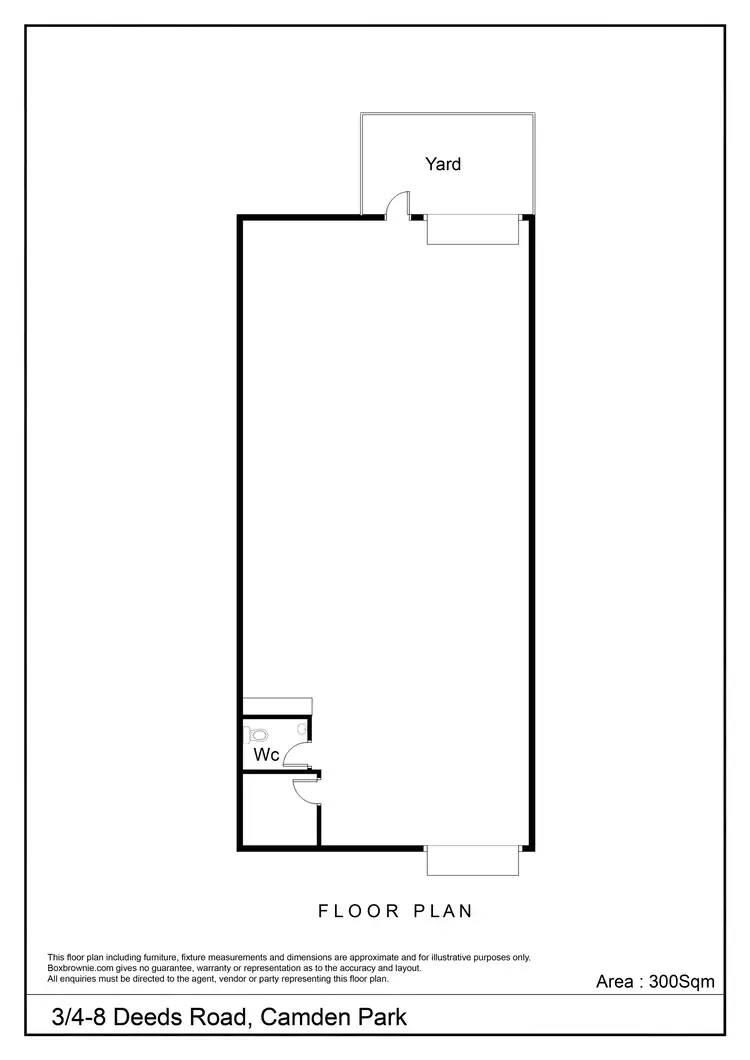 Floorplan of Homely house listing, 3/4-8 Deeds Road, Camden Park SA 5038
