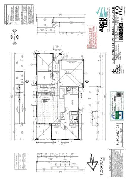 Floorplan of Homely house listing, 40 Batman Crescent, Wallan VIC 3756