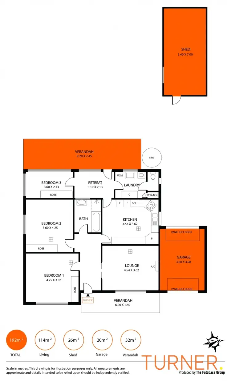 Floorplan of Homely house listing, 60 La Perouse Ave, Flinders Park SA 5025