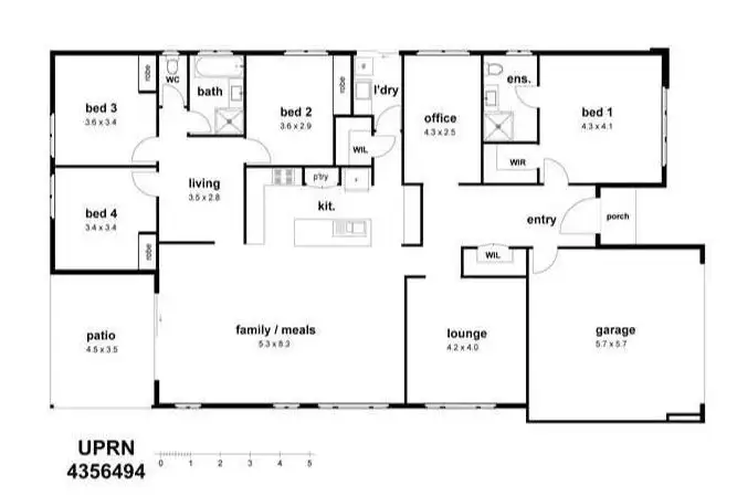 Floorplan of Homely house listing, 76 Cuthbertson drive, Cooloongup WA 6168