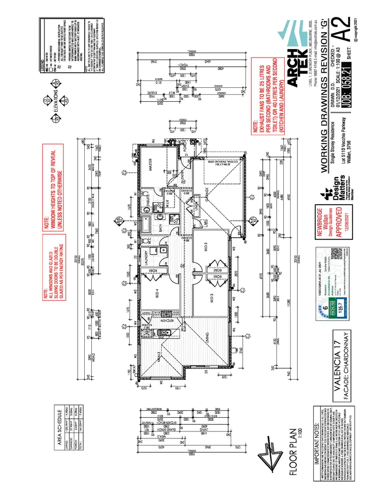 Floorplan of Homely house listing, 27 Vecchio Parkway, Wallan VIC 3756