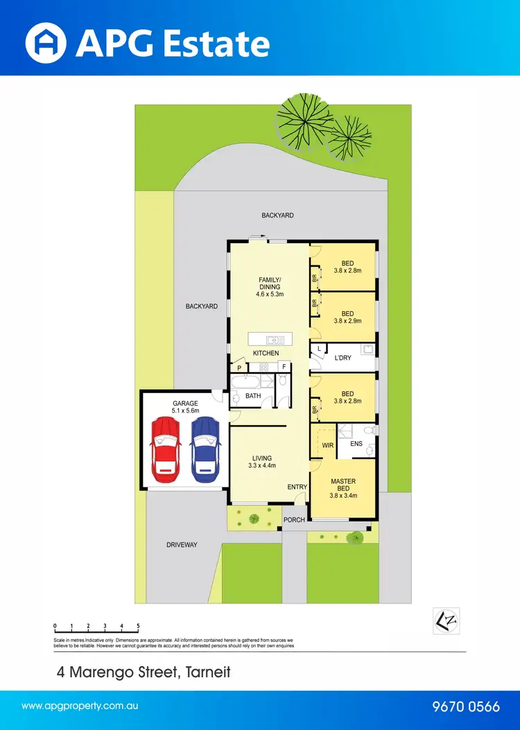 Floorplan of Homely house listing, 4 Marengo Street, Tarneit VIC 3029